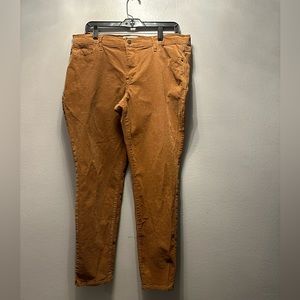 Old Navy Skinny Corduroy The Rockstar Jeans Size 16 (ON14)